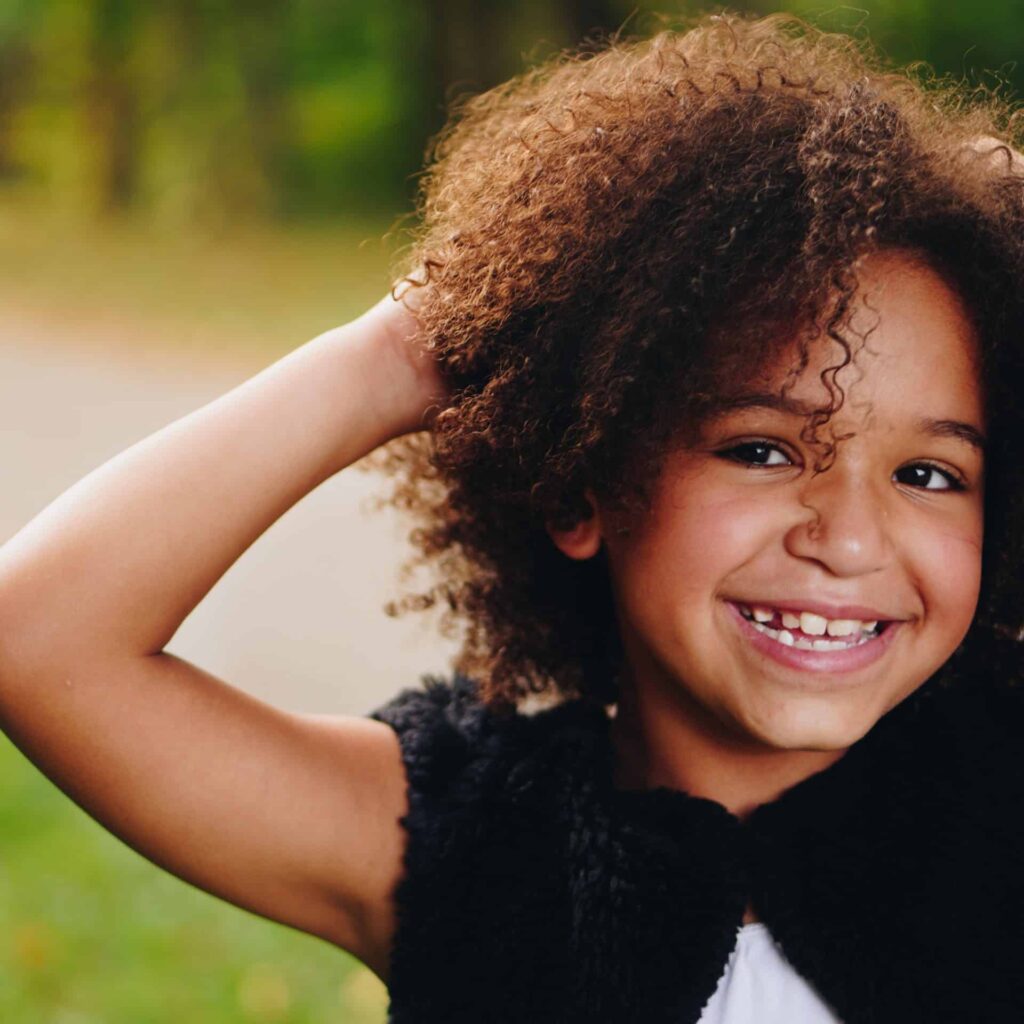 Natural kids hairstyles