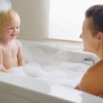 bath with babies