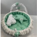 circular baby bed